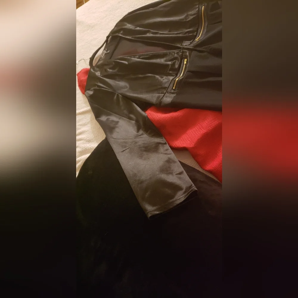 Black hi low blazer 3X - Picture 2 of 9